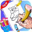 learn drawing cartoon for kids