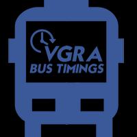 VGRA BUS TIMINGS poster