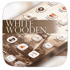 White Wooden-icoon