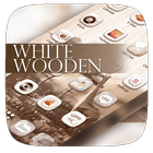 White Wooden icon