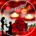 Happy Anniversary GIF images آئیکن