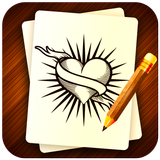 How To Draw Tattoo ไอคอน