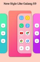 Edge Screen Galaxy S9 Style الملصق