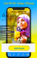 Eid-Al-Fitr - Ramadan Eid Video Maker With Music capture d'écran 2