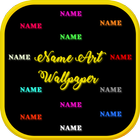 Name Art Live wallpaper ícone