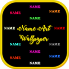 Name Art Live wallpaper icône