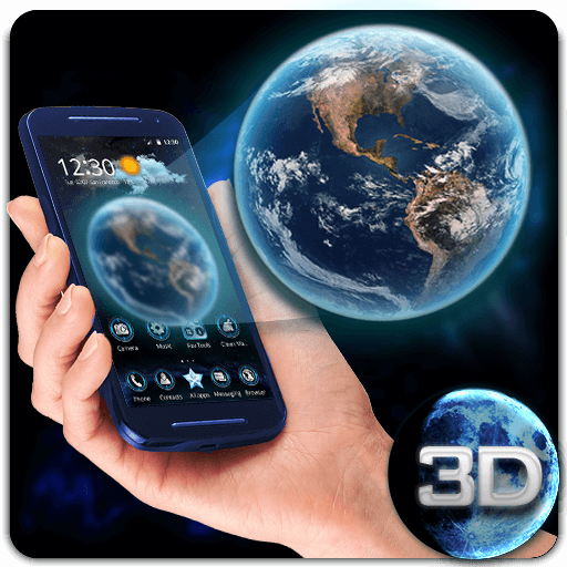 3D Dreamy Earth自然テーマ