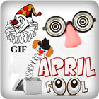 April Fool GIF icône