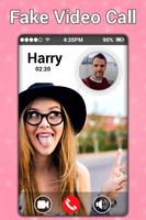 Fake Video Call : Girlfriend Fake Time Simulator 海報