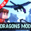 Dragons mod for Minecraft