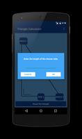 Triangle Calculator capture d'écran 1