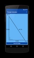 Triangle Calculator capture d'écran 2