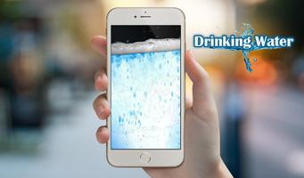 Drinking Water App Simulator Affiche