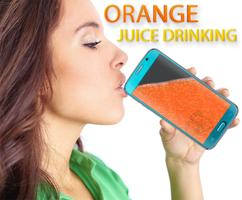 Orange Juice Drink الملصق