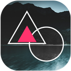 Geometry Shapes Photo Editor آئیکن