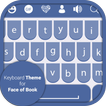 Keyboard theme for faceof book
