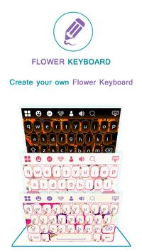 Flowers Keyboard screenshot 1
