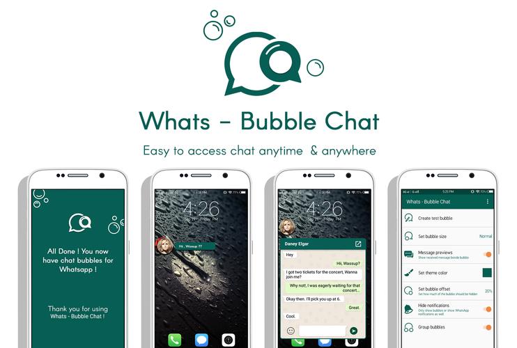 Whats Bubble Chat For Android Apk Download - how to add chat bubbles in roblox studio