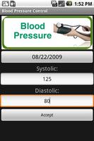 Blood Pressure Control capture d'écran 1