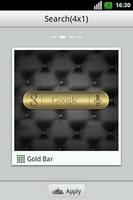 Gold Bar GO Widget imagem de tela 1