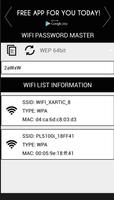 Wifi Password WPA-WEP FREE screenshot 1