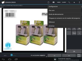 DENSEN Tablet Order captura de pantalla 1