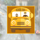 Rashid School Bus-icoon