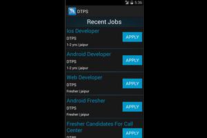 JOBS DTPS captura de pantalla 1