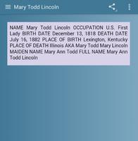 برنامه‌نما Mary Ann Todd Lincoln عکس از صفحه