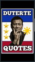 Duterte Quotes Affiche