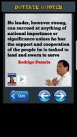 Duterte Quotes capture d'écran 2