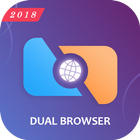 آیکون‌ Dual Browser