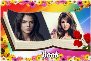Book Dual Photo Frame poster