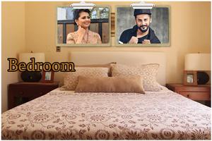 Bedroom Dual Photo Frame-poster