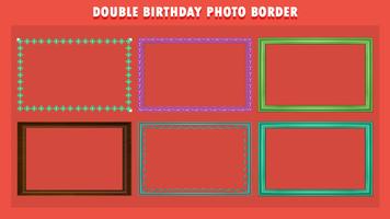 Birthday Dual Photo Frame Ekran Görüntüsü 2