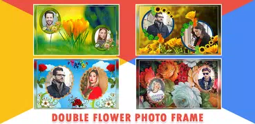 Flower Dual Photo Frame