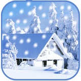 Snowfall 3D : Free Live Wallpa icône