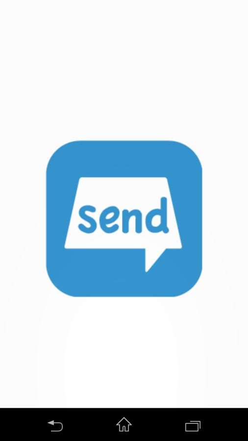 App send message. Send 3.