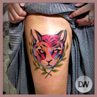 Cat Tattoos Ideas أيقونة