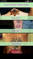 Lotus Flower Tattoo Ideas Affiche