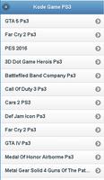 Kumpulan Kode Game PS3 screenshot 2