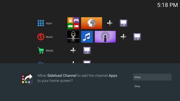 Sideload Channel Launcher 1 captura de pantalla 1