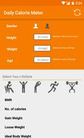 1 Schermata Daily Calories Meter