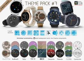 Minimal Bubble Watchface Pack7 imagem de tela 2