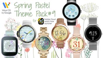 Spring Flower watch face pack Poster
