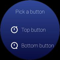 Search button for Wear OS (e.g screenshot 2