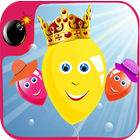 Balloon Smasher-Kids Pop Free أيقونة