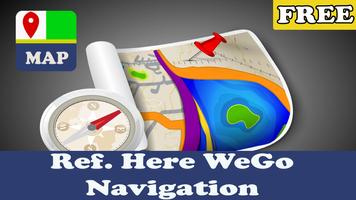 Ref. Here WeGo Navigation Free Affiche
