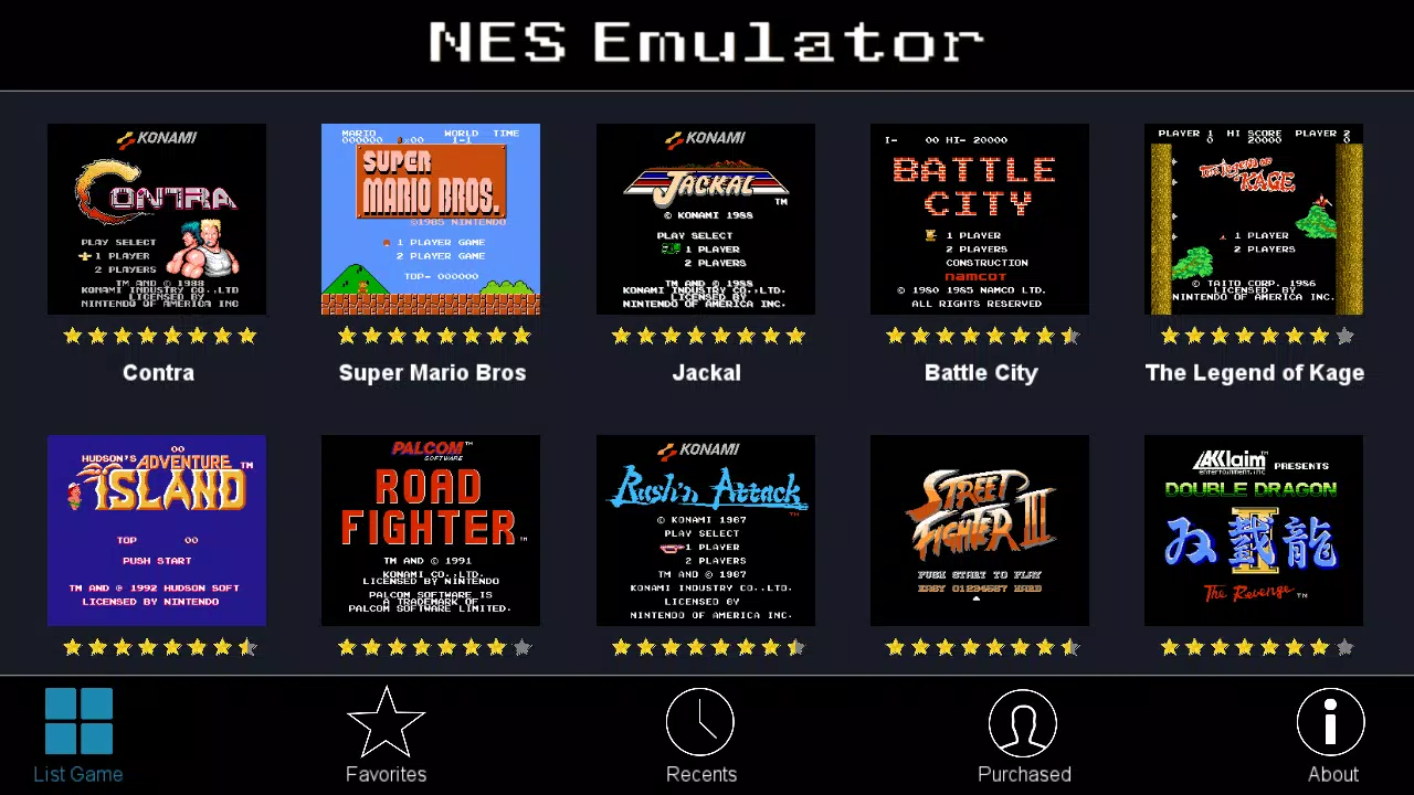 NES Emulator + All Roms + Arcade Games for Android - APK Download
