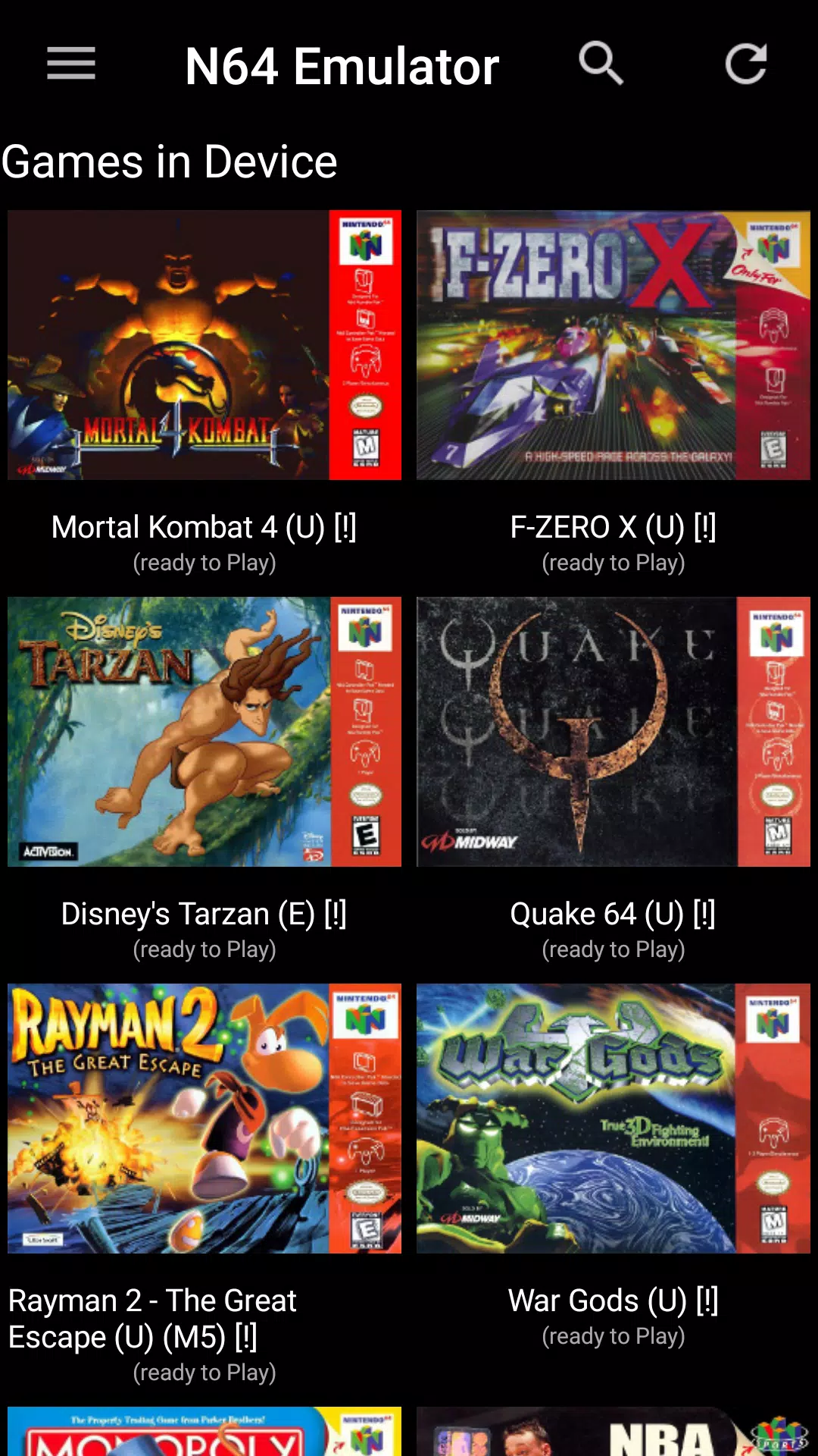 N64 ROMs FREE - Nintendo 64 ROMs - Emulator Games